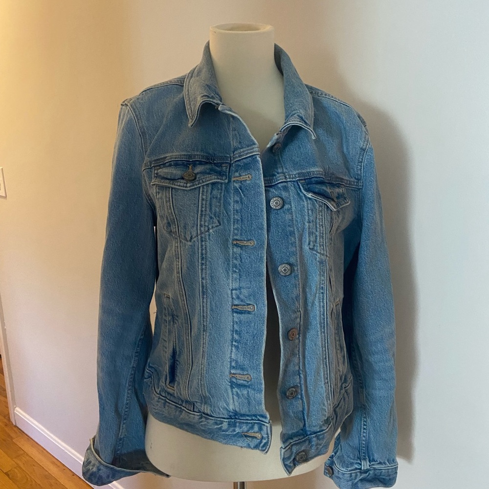 LOFT Light Blue Jean Jacket
